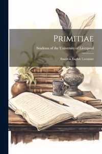 Primitiae