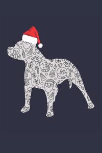 Pitbull Notebook - Pitbull Journal - Christmas Gift for Pitbull Lovers