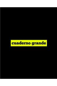 cuaderno grande