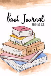 Book journal Reading log