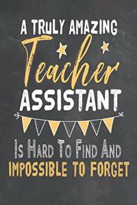 A Truly Amazing Teacher Assistant Is Hard To Find And Impossible To Forget