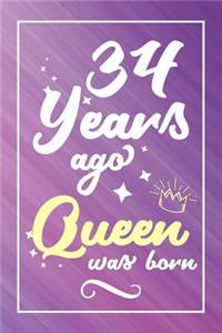 34 Years Ago Queen Was Born