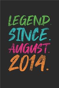 Legend Since August 2014