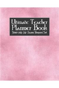 Ultimate Teacher Planner Book Undated Gothic Style Classroom Management Book