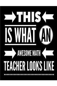 This Is What An Awesome Math Teacher Looks Like