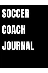 Soccer Coach Journal