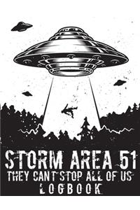 Storm Area 51 They Can't Stop All Of Us Logbook