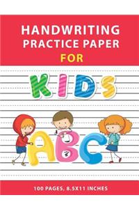Handwriting Practice for Kids