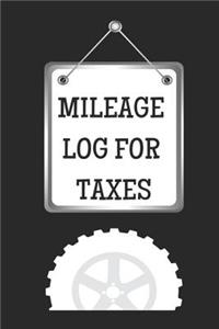 Mileage Log for Taxes