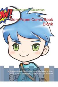 Story Paper Comic Book Blank