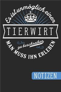 Es ist unmöglich einen Tierwirt zu beschreiben