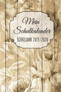 Mein Schulkalender Schuljahr 2019 - 2020