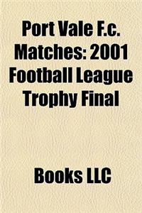 Port Vale F.C. Matches