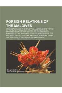 Foreign Relations of the Maldives
