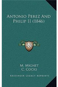 Antonio Perez And Philip II (1846)