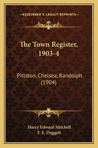 Town Register, 1903-4