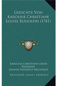 Gedichte Von Karoline Christiane Louise Rudolphi (1781)