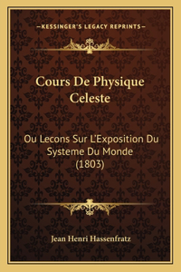 Cours De Physique Celeste