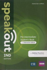 Speakout 2ed Pre-intermediate Student’s Book & Interactive eBook with MyEnglishLab & Digital Resources Access Code