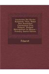Geschichte Der Kirche Russlands