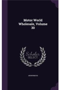 Motor World Wholesale, Volume 30