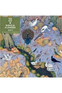 Birds and Flowers 2020 Wall Calendar
