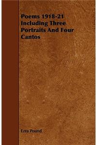 Poems 1918-21 Including Three Portraits And Four Cantos