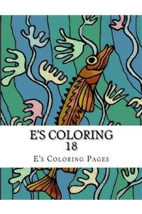 E's Coloring 18