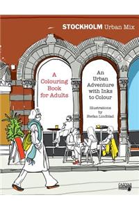 Stockholm Urban Mix, Colouring Book for Adults