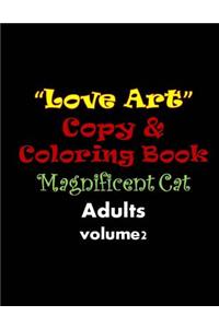 Love Art Copy & Coloring Book