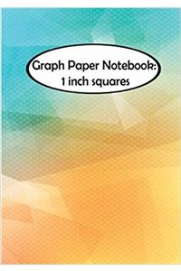 Graph Paper Notebook - 1 Inch Squares - Trees: Graph Paper, 1 Inch Squares