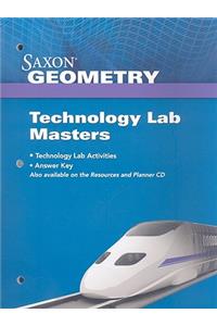 Saxon Geometry: Technology Lab Masters