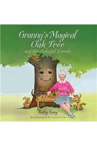 Granny's Magical Oak Tree and Her Colorful Friends