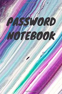 Password Book Notebook