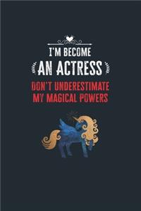 I'm Become an Actress Don't Underestimate My Magical Powers