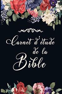 Carnet d'étude de la bible