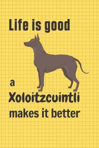 Life is good a Xoloitzcuintli makes it better