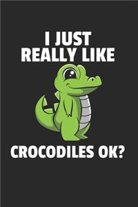 Krokodil Alligator Notizbuch