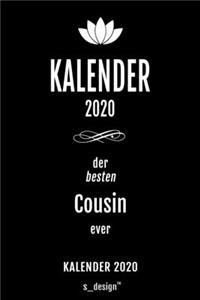 Kalender 2020 für Cousins / Cousin