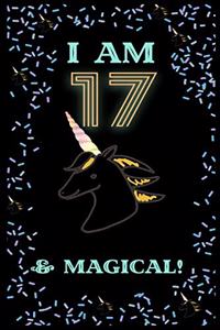 Unicorn I Am17 Notebook Birthday Gift