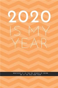 ORANGE REFRACTED LINE Notebook