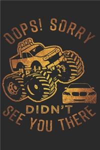 Monster Truck Notizbuch