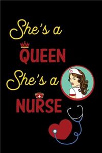 She's a queen she's a nurse