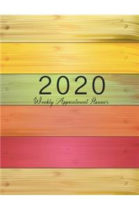 2020 Weekly Appointment Planner