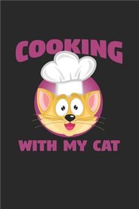 cooking with my cat
