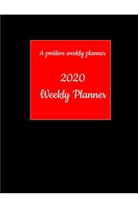 A Positive Weekly Planner. 2020 Planner.