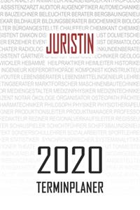 Juristin - 2020 Terminplaner