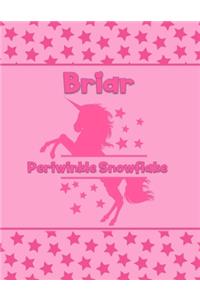 Briar Perwinkle Snowflake