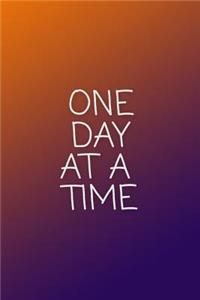One Day at a Time