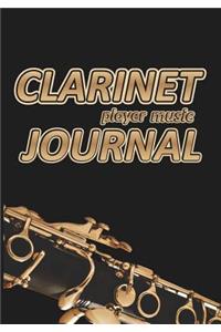 Clarinet Player Music Journal